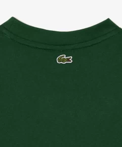 T-Shirt Avec Imprime Sigle En Jersey De Coton | Lacoste Cheap