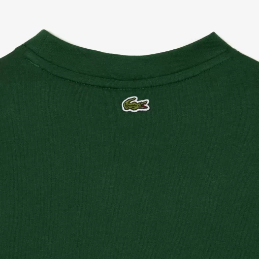 T-Shirt Avec Imprime Sigle En Jersey De Coton | Lacoste Cheap