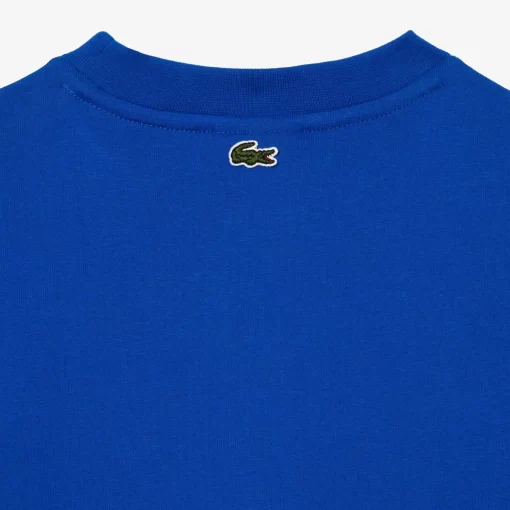 T-Shirt Avec Imprime Signature En Coton | Lacoste Cheap