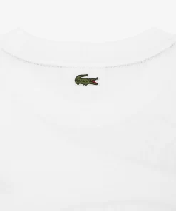 T-Shirt Col Rond Homme Loose Fit Imprime Crocodile | Lacoste Cheap