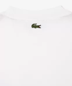 T-Shirt En Jersey De Coton Epais Avec Badges | Lacoste New