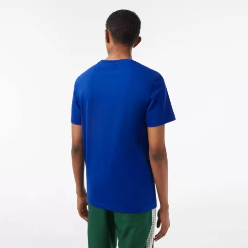 T-Shirt Homme Imprime En Jersey De Coton | Lacoste Online