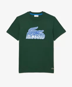 T-Shirt Homme Imprime En Jersey De Coton | Lacoste Online