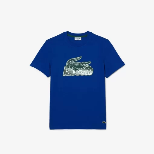 T-Shirt Homme Imprime En Jersey De Coton | Lacoste Online