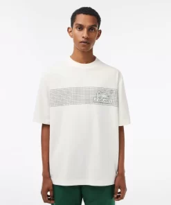 T-Shirt Homme Loose Fit Imprime Inspiration Tennis | Lacoste New