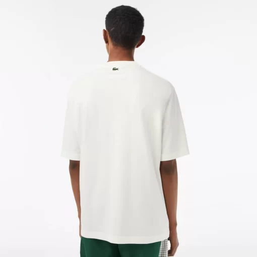 T-Shirt Homme Loose Fit Imprime Inspiration Tennis | Lacoste New