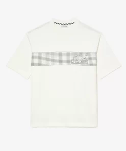 T-Shirt Homme Loose Fit Imprime Inspiration Tennis | Lacoste New