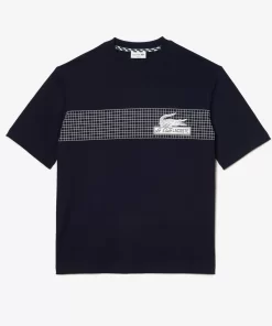 T-Shirt Homme Loose Fit Imprime Inspiration Tennis | Lacoste Cheap