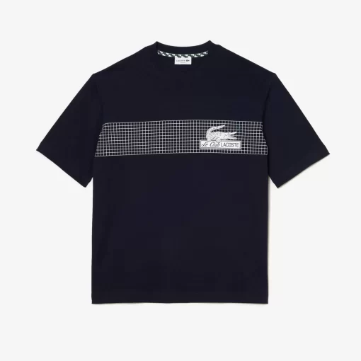 T-Shirt Homme Loose Fit Imprime Inspiration Tennis | Lacoste Cheap