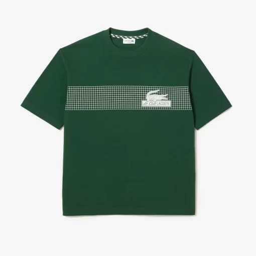 T-Shirt Homme Loose Fit Imprime Inspiration Tennis | Lacoste Best