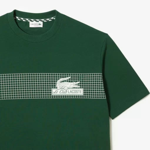 T-Shirt Homme Loose Fit Imprime Inspiration Tennis | Lacoste Best