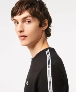 T-Shirt Homme Regular Fit Avec Bandes Siglees Contrastees | Lacoste Outlet