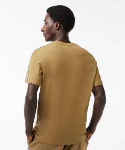 T-Shirt Homme Regular Fit Avec Bandes Siglees Contrastees | Lacoste Best