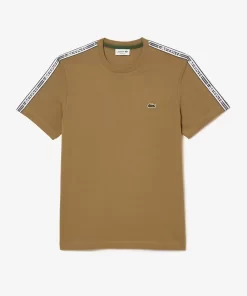 T-Shirt Homme Regular Fit Avec Bandes Siglees Contrastees | Lacoste Best