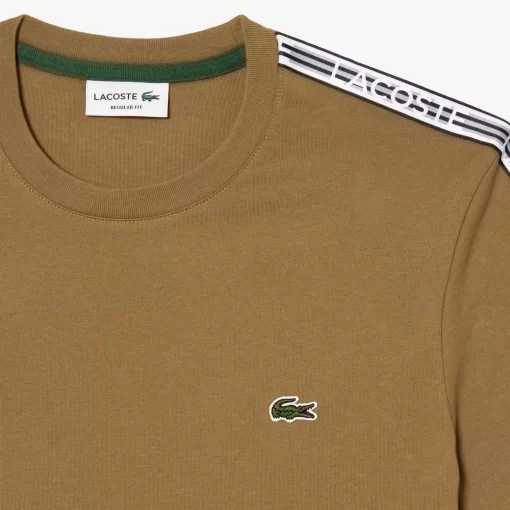 T-Shirt Homme Regular Fit Avec Bandes Siglees Contrastees | Lacoste Best