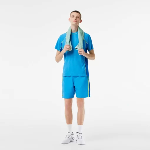 T-Shirt Homme Tennis En Pique Indemaillable | Lacoste New