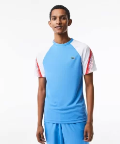 T-Shirt Homme Tennis Regular Fit Bandes Siglees | Lacoste Hot