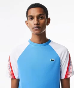 T-Shirt Homme Tennis Regular Fit Bandes Siglees | Lacoste Hot