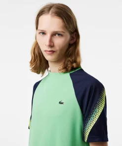 T-Shirt Homme Tennis Regular Fit Bandes Siglees | Lacoste Sale