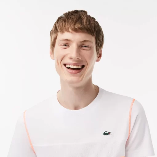 T-Shirt Homme Tennis X Daniil Medvedev En Jersey | Lacoste Outlet