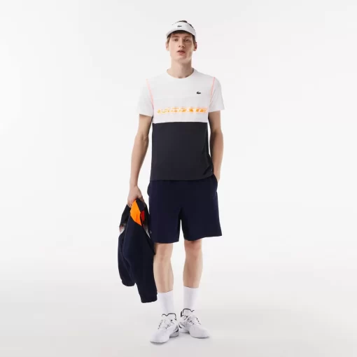 T-Shirt Homme Tennis X Daniil Medvedev En Jersey | Lacoste Outlet