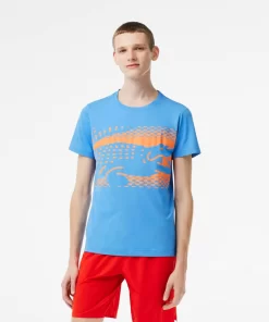 T-Shirt Homme Tennis X Novak Djokovic En Jersey | Lacoste Online