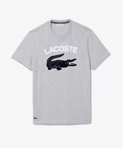 T-Shirt Homme Regular Fit Avec Imprime Crocodile Xl | Lacoste Shop