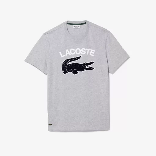 T-Shirt Homme Regular Fit Avec Imprime Crocodile Xl | Lacoste Shop