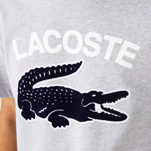 T-Shirt Homme Regular Fit Avec Imprime Crocodile Xl | Lacoste Shop