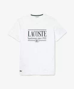 T-Shirt Homme Regular Fit En Jersey Avec Inscription | Lacoste Cheap