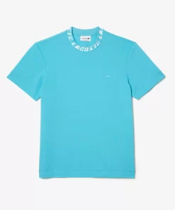 T-Shirt Homme Regular Fit Marquage Sur Le Col | Lacoste New