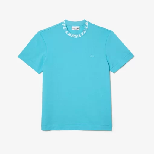 T-Shirt Homme Regular Fit Marquage Sur Le Col | Lacoste New