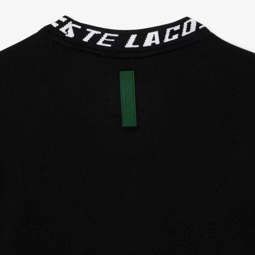 T-Shirt Homme Regular Fit Marquage Sur Le Col | Lacoste Flash Sale