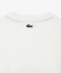 T-Shirt Imprime Monogramme Regular Fit En Coton | Lacoste Flash Sale