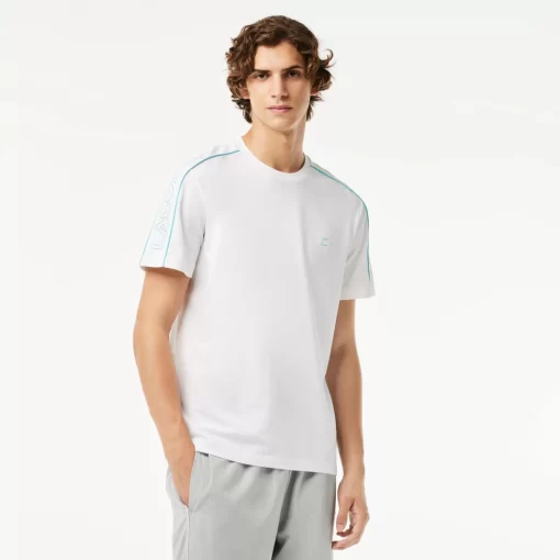 T-Shirt Imprime Regular Fit En Pique Technique | Lacoste Cheap