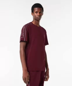 T-Shirt Imprime Regular Fit En Pique Technique | Lacoste Cheap