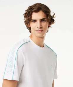 T-Shirt Imprime Regular Fit En Pique Technique | Lacoste Cheap