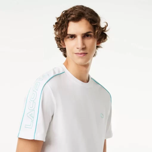 T-Shirt Imprime Regular Fit En Pique Technique | Lacoste Cheap