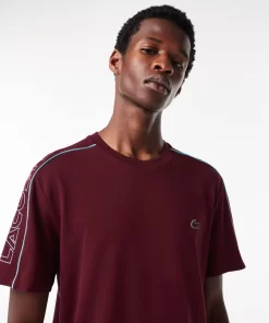 T-Shirt Imprime Regular Fit En Pique Technique | Lacoste Cheap