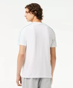 T-Shirt Imprime Regular Fit En Pique Technique | Lacoste Cheap