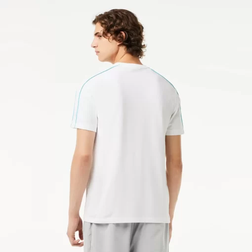 T-Shirt Imprime Regular Fit En Pique Technique | Lacoste Cheap