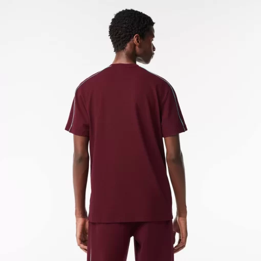 T-Shirt Imprime Regular Fit En Pique Technique | Lacoste Cheap