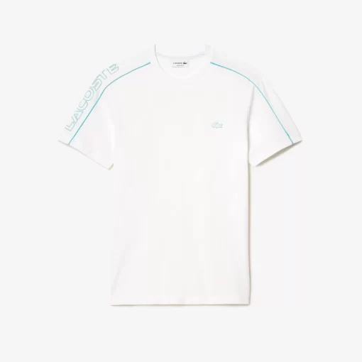 T-Shirt Imprime Regular Fit En Pique Technique | Lacoste Cheap