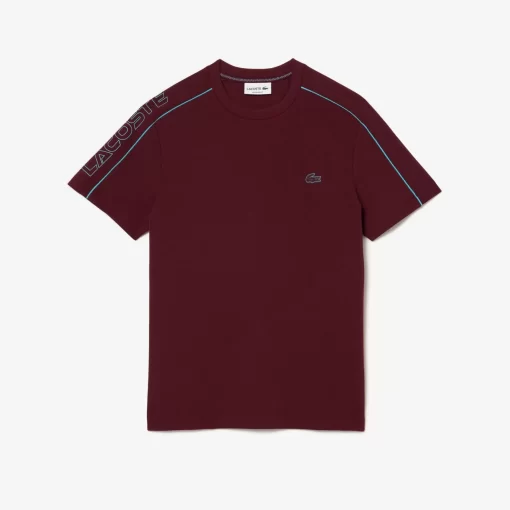 T-Shirt Imprime Regular Fit En Pique Technique | Lacoste Cheap