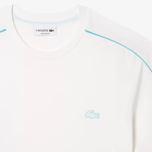 T-Shirt Imprime Regular Fit En Pique Technique | Lacoste Cheap