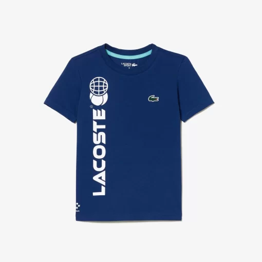 T-Shirt Tennis En Jersey De Coton | Lacoste Hot