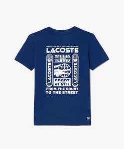 T-Shirt Tennis En Jersey De Coton | Lacoste Hot