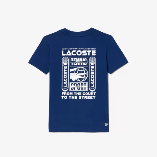 T-Shirt Tennis En Jersey De Coton | Lacoste Hot