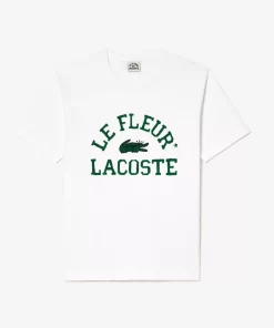 T-Shirt X Le Fleur En Jersey | Lacoste Sale