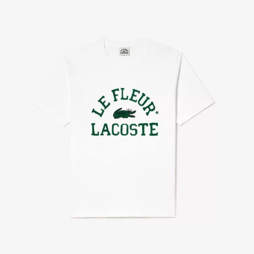 T-Shirt X Le Fleur En Jersey | Lacoste Sale